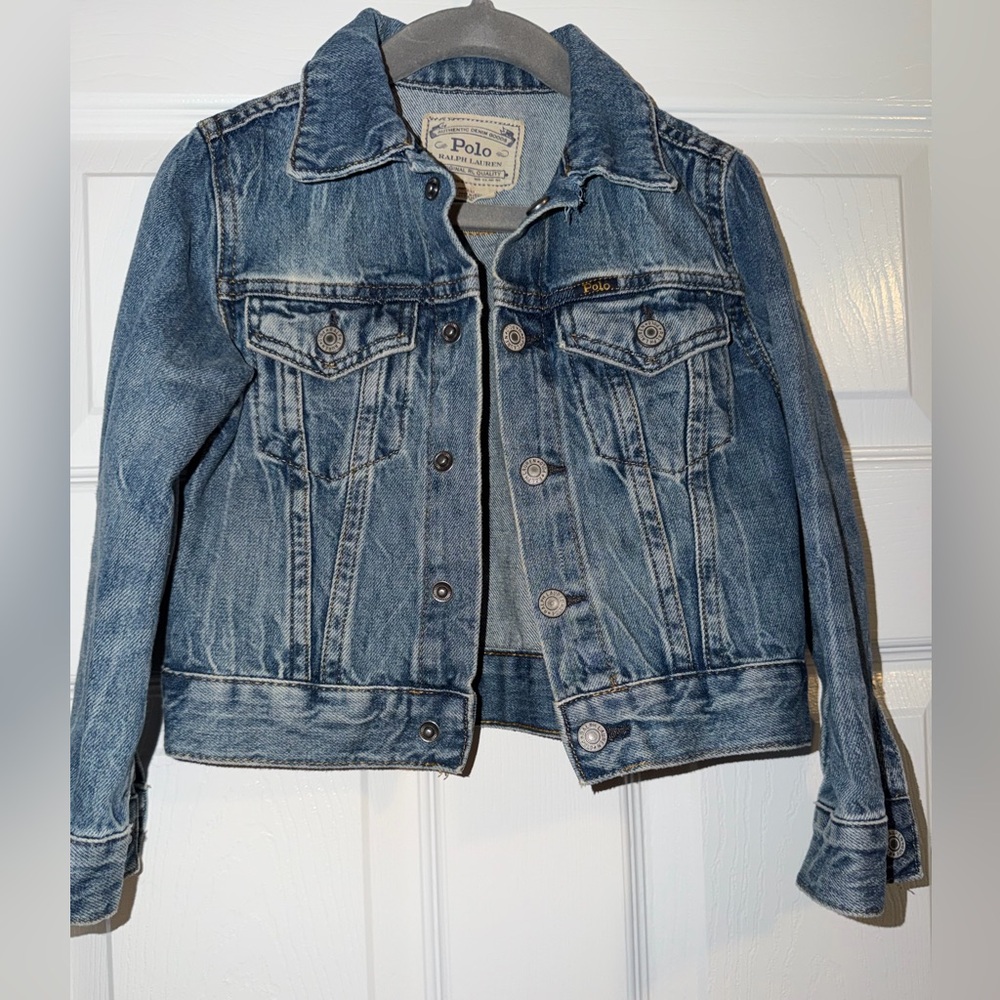 Ralph Lauren Blue Denim Trucker Jacket